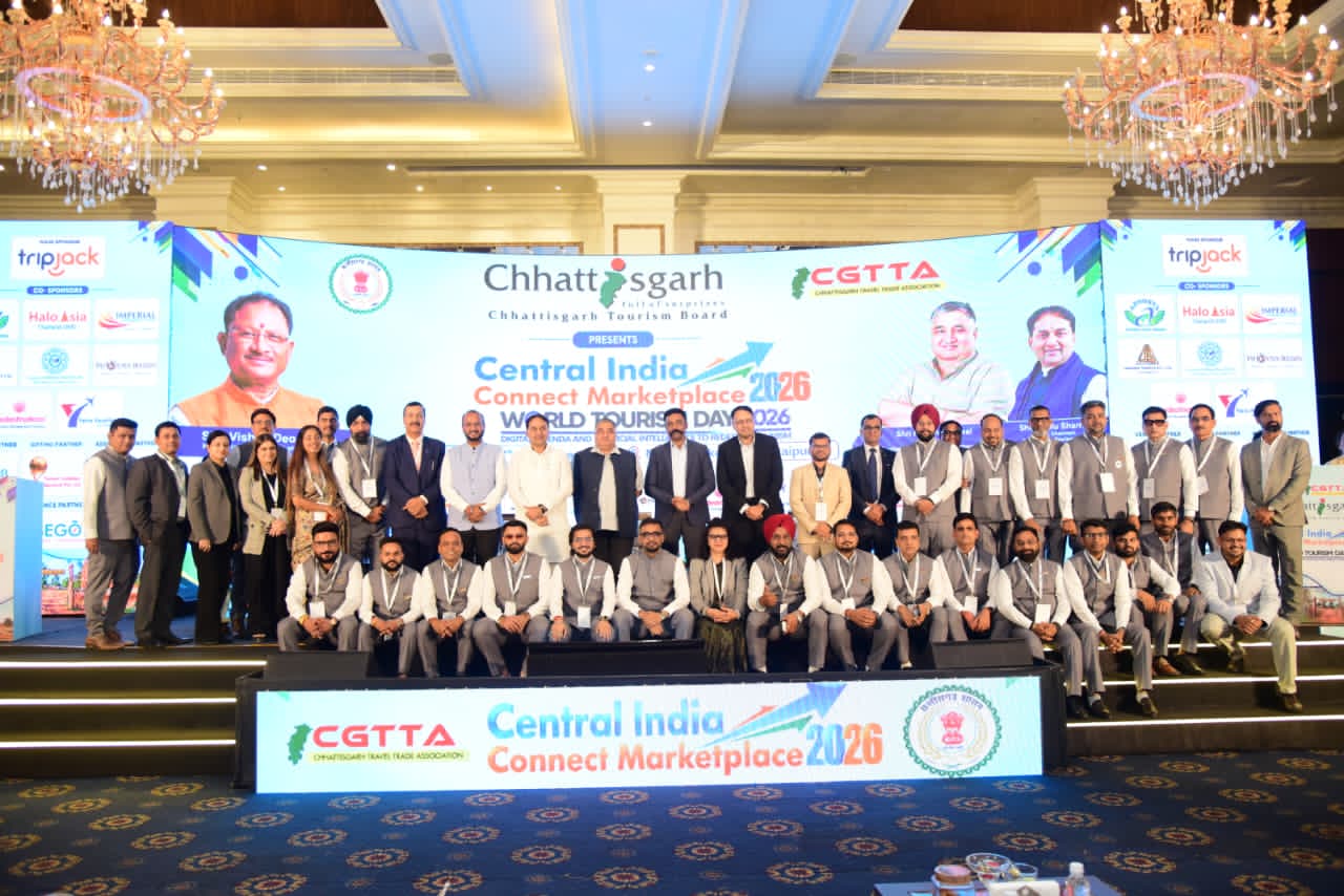 Chhattisgarh Tourism Marketplace 2026: विश्व पर्यटन दिवस पर देश-विदेश के टूर ऑपरेटर्स जुटे, पर्यटन कारोबार को मिला नया मंच