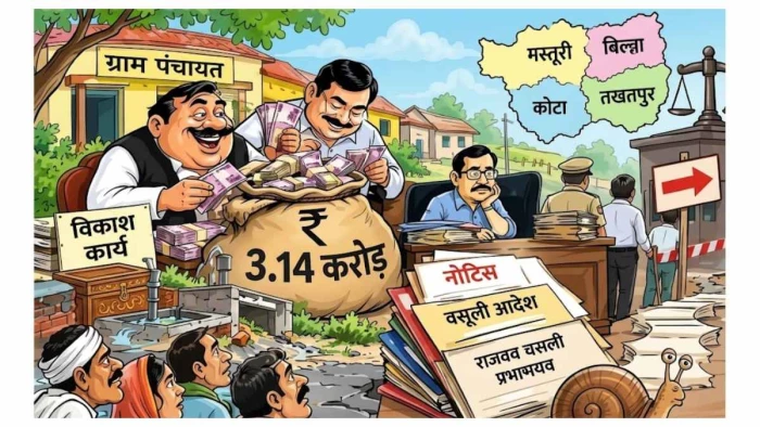 Panchayat Scam: 20 साल बाद भी करोड़ों की वसूली अधूरी, चार तहसीलों में 3.14 करोड़ से ज्यादा की राशि लंबित