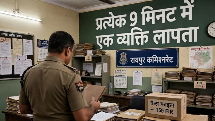Raipur Missing Cases: 24 घंटे में 159 गुमशुदगी के मामले दर्ज, 78 महिलाएं शामिल; सुप्रीम कोर्ट के निर्देशों के बाद जांच का दायरा बढ़ा