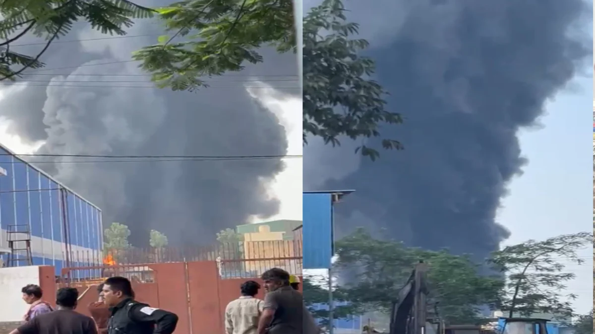 Bhilai Factory Fire: हथखोज की केमिकल फैक्ट्री में भड़की भीषण आग, दमकल टीम ने संभाला मोर्चा
