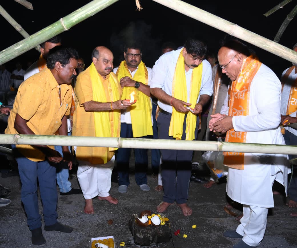 Raipur Dussehra Mahotsav: WRS मैदान में भव्य दशहरा आयोजन की तैयारी, विधायक पुरन्दर मिश्रा ने लिया व्यवस्थाओं का जायजा