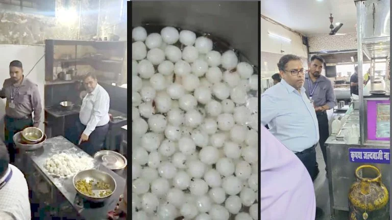 Raipur Sweets Shop Raid News: जय अंबे स्वीट्स, जनता स्वीट्स और स्वीट हार्ट सील, छापे में मिठाइयों में कीड़े, तो स्टोरेज में मिली भारी गंदगी