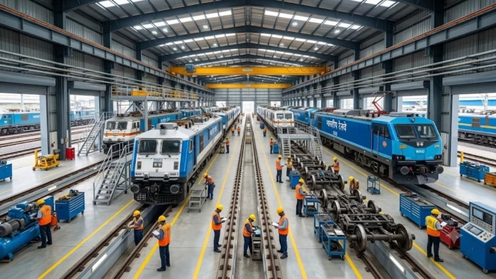 Railway Engine Maintenance in Chhattisgarh: छत्तीसगढ़ में जल्द शुरू होगी आधुनिक रेल इंजन मेंटेनेंस सुविधा, 300 हाई पावर इलेक्ट्रिक इंजनों का होगा रखरखाव